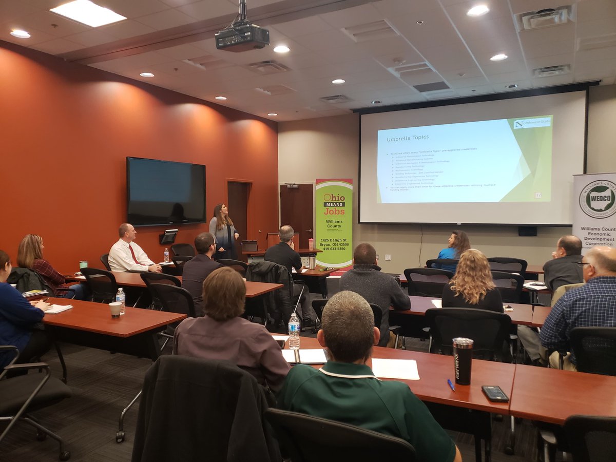WEDCO's tweet photo. Many thanks to all of the guest speakers and individuals who attended the "Workforce Development & Training Programs" event!
Check out presentations from the event online here: https://t.co/S1VY1nsyuf
#OhioTechCred #WEDCO https://t.co/PR922j3zKi