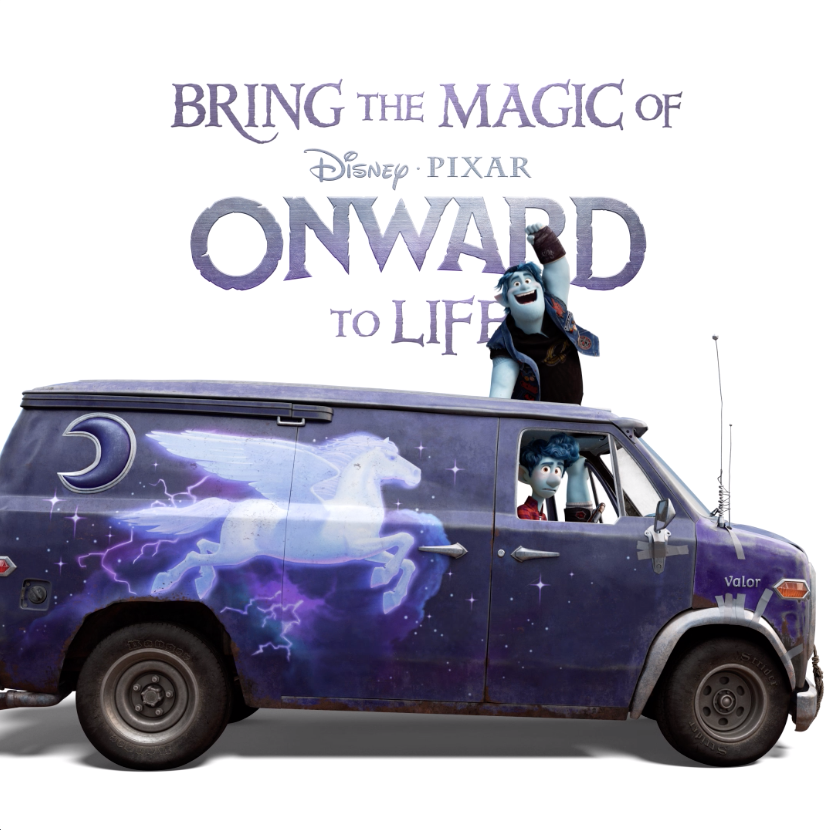 pixar onward van