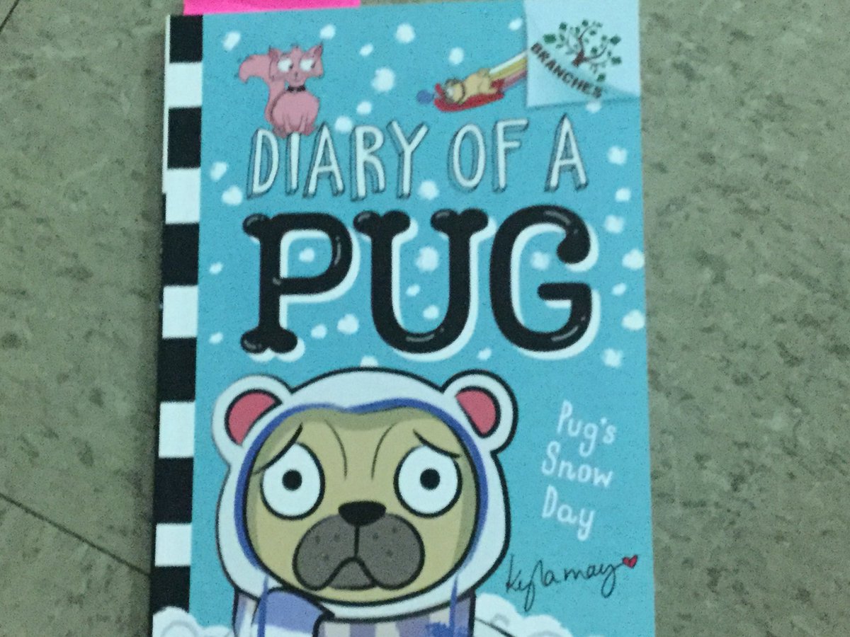 mrsgsclass's tweet photo. I’m reading DIARY OF A PUG today at reading #tweeteroftheday #randomlake2grade https://t.co/TeotqJUr0p