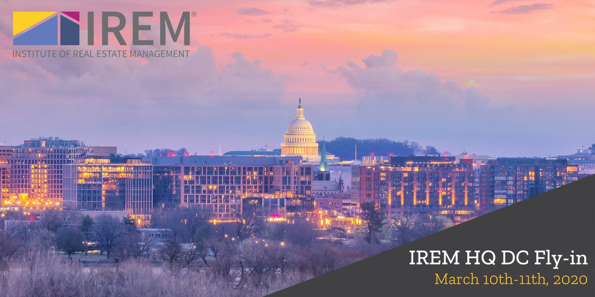 IREMIndy's tweet photo. #IREM is speaking directly to the people with the power to change laws and regulations that matter to you. The Capitol Hill Fly-in is March 10th - 11th in Washington D.C.
See how your voice can make a difference. https://t.co/2TSY0CPdfu
#IREMIndy #IREMForward #RealEstate https://t.co/E0GTY9vLtT