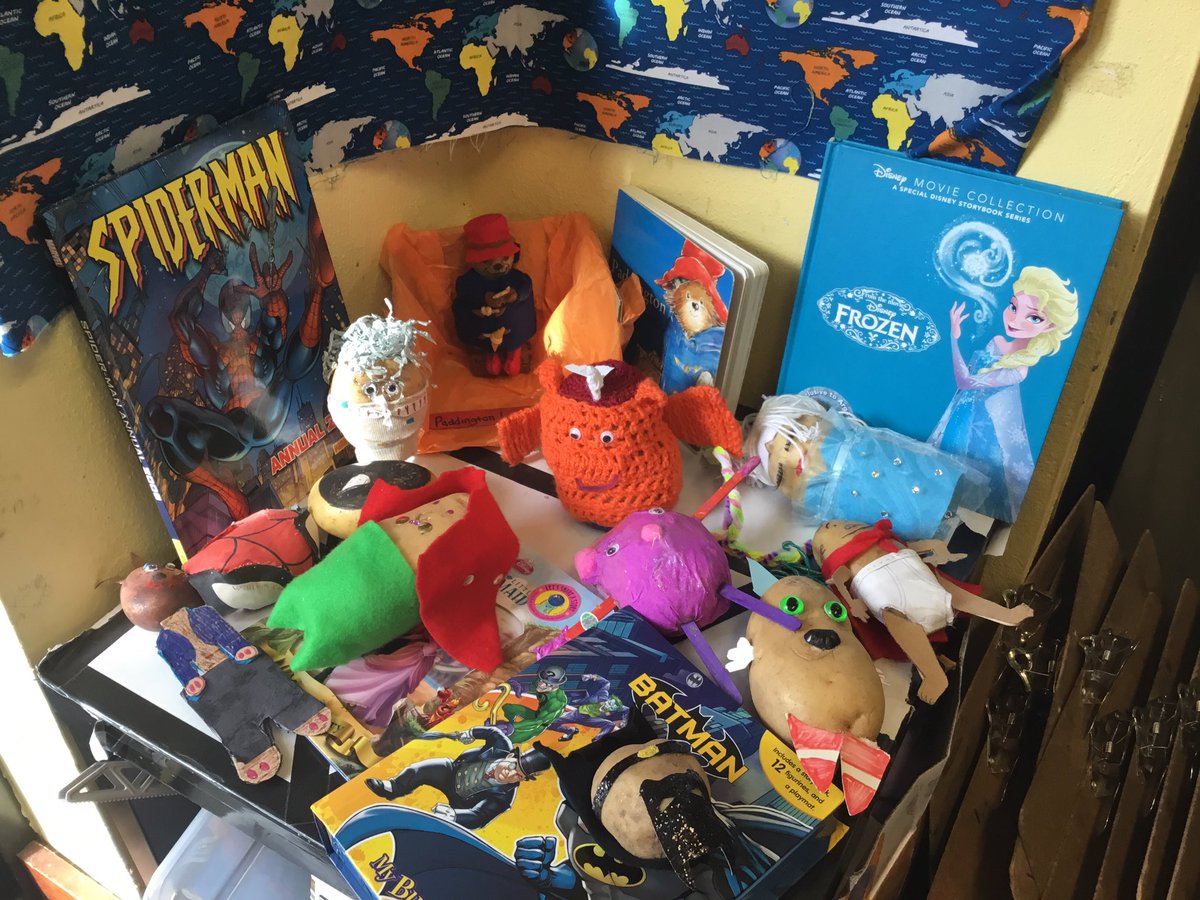 sejtrow's tweet photo. Well done to all at Pensans School today who dressed up and created the most amazing book character spuds. They were very hard to judge!!#WorldBookDayUK @PensansSchool @tpacademytrust https://t.co/tzCCS06S7Z