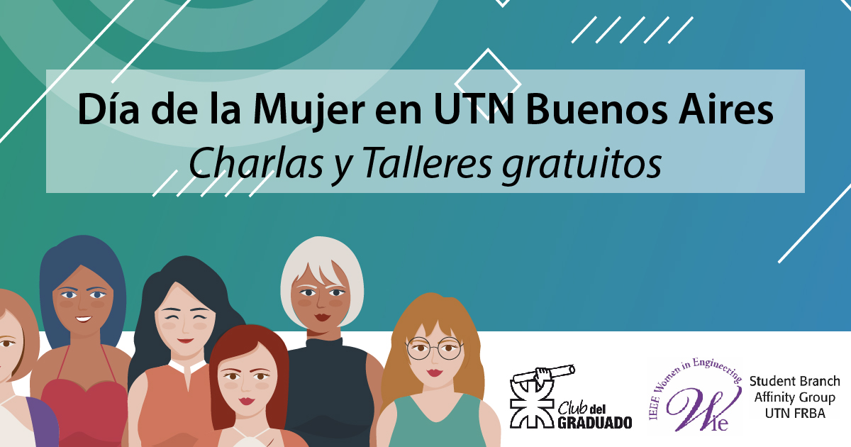 #SaveTheDate El Jueves 12/03 te invitamos desde las 16hs al evento del Día de la Mujer a realizarse en 
<a href="/frbautn/">UTN Buenos Aires</a> La entrada es libre y gratuita, seguí este link para reservar tu lugar: bit.ly/38nNlhw ☺ Cc/ 
<a href="/WieUtn/">IEEE WIE UTN BA</a>