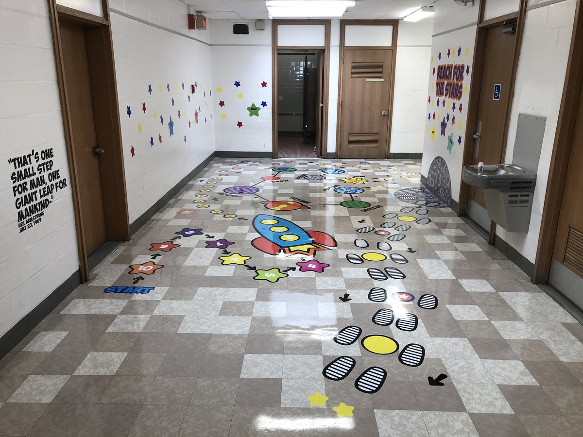 CharlieCaliri's tweet photo. Special thanks to @ASEdFoundation for their support of our sensory pathways at PH and LAW, and to @SarahCaliri for her help with the installation. They are looking good. #asrsd https://t.co/3KKgOLWjQW