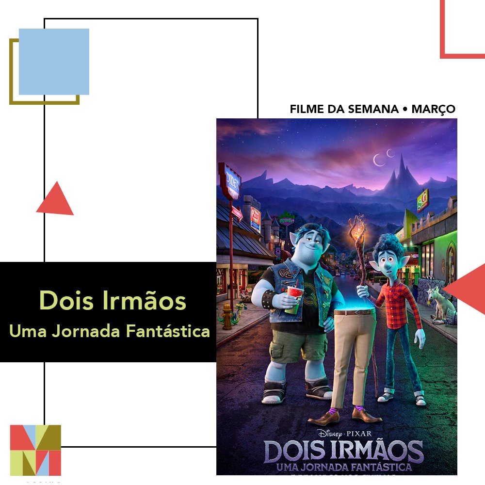 ShopMetropole's tweet photo. Vocês estão prontos para uma aventura mágica? 🧚🧜🧝

Dois Irmãos - Uma Jornada Fantástica acaba de chegar no #ShoppingMetrópole! 📽🍿O novo sucesso da Pixar vai conquistar crianças e adultos. 👨‍👩‍👧‍👦 Garanta seu ingresso antecipado: https://t.co/FVYrKhft8a https://t.co/qPId6JCP6P