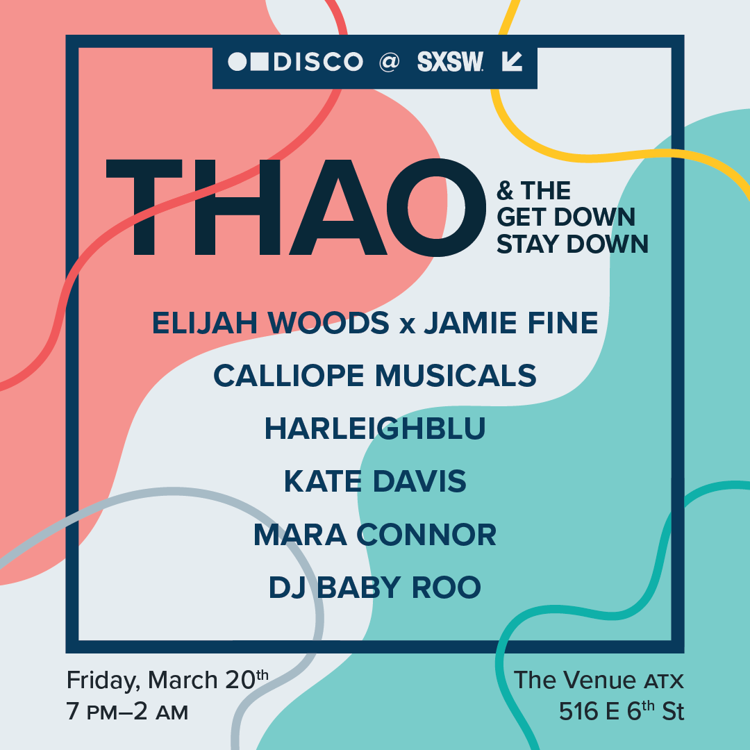 NeilEtheridge's tweet photo. Announcing the 2020 #DISCOatSXSW official music showcase! Get ready to dance on March 20 with:
@thaogetstaydown
@jamiefinemusic
@elijahwoodsmusic
@calliopemusicals
@harleighblu
@katedavismusic
@mara_connor
@djbabyroo
#SXSW @csdisco
RSVP here: https://t.co/borkxzyeHV https://t.co/ASA0pUCc93