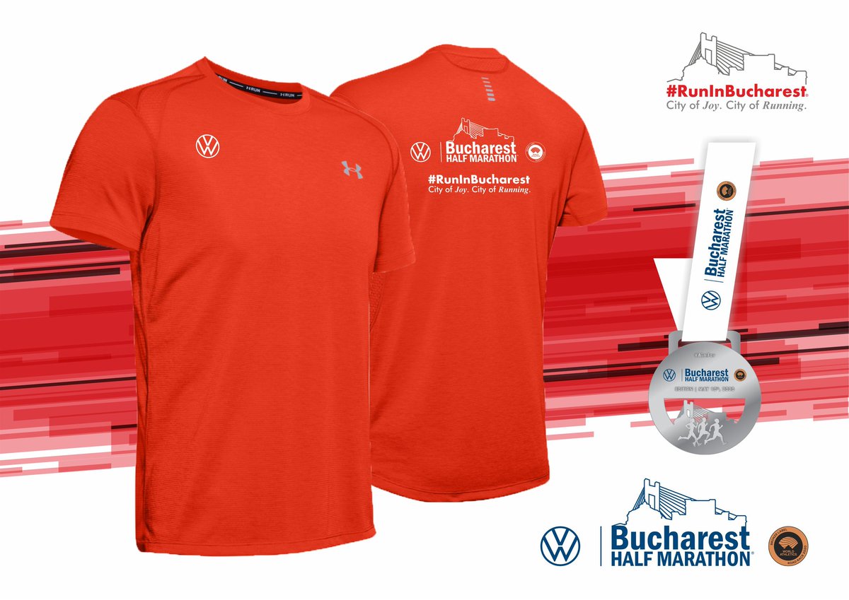 RunInBucharest's tweet photo. Have you chosen your #race?
@VolkswagenRo #Bucharest Half Marathon - Medal &amp; Men's Official T-Shirt
@UnderArmourRO
#AimFar #Bucharest21km #RunInBucharest
https://t.co/HGWpXcSHQe https://t.co/oTDTWBV0a0