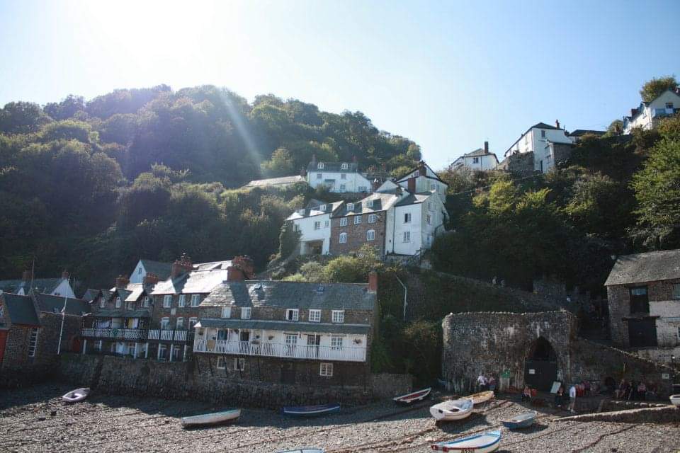 #Clovelly on #BBC2 #villagesbythesea last time we were there 2017
