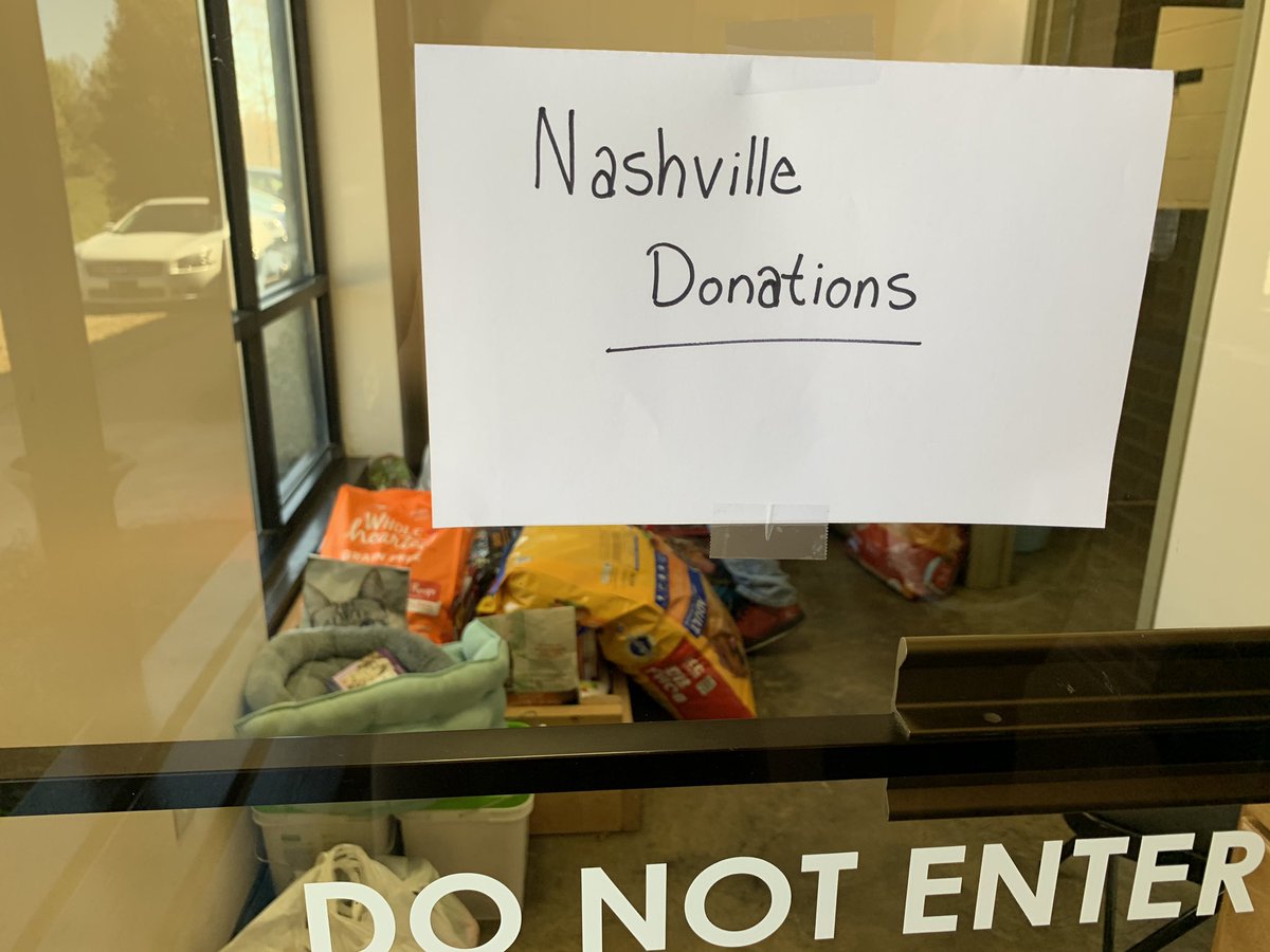 AHerreraReports's tweet image. STEPPING UP: @ColliervilleAS is collecting donations to help rescue shelters in the Nashville area that have been impacted by tornadoes @WMCActionNews5