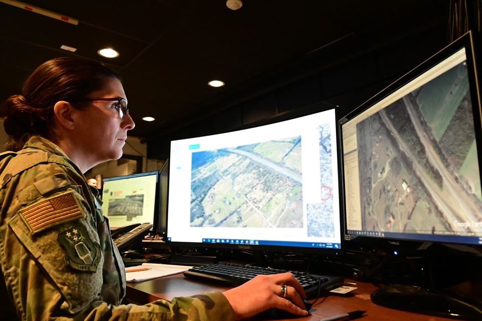 TNMilitaryDept's tweet photo. The TN Air National Guard's @118thWing helped to restore power at a water treatment facility in Gainesboro, TN after the devastating tornadoes earlier this week. Several 118th Airmen mobilized to power the facility following the severe infrastructure damage from the storms. https://t.co/NxbhLz9ZJn
