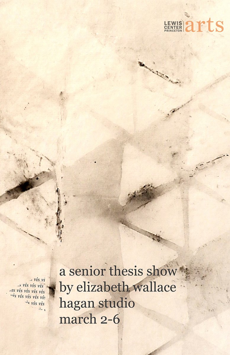 princetonarts's tweet photo. Stop by @185nassau today to see work by @Princeton seniors in the visual arts program, Gaby Pollner, Elizabeth Wallace &amp; June Ho Park. More shows by visual arts majors &amp; certificate students through early June. Details: https://t.co/vFN4mT3BnF #PrincetonArts https://t.co/UFsHo7YcVu