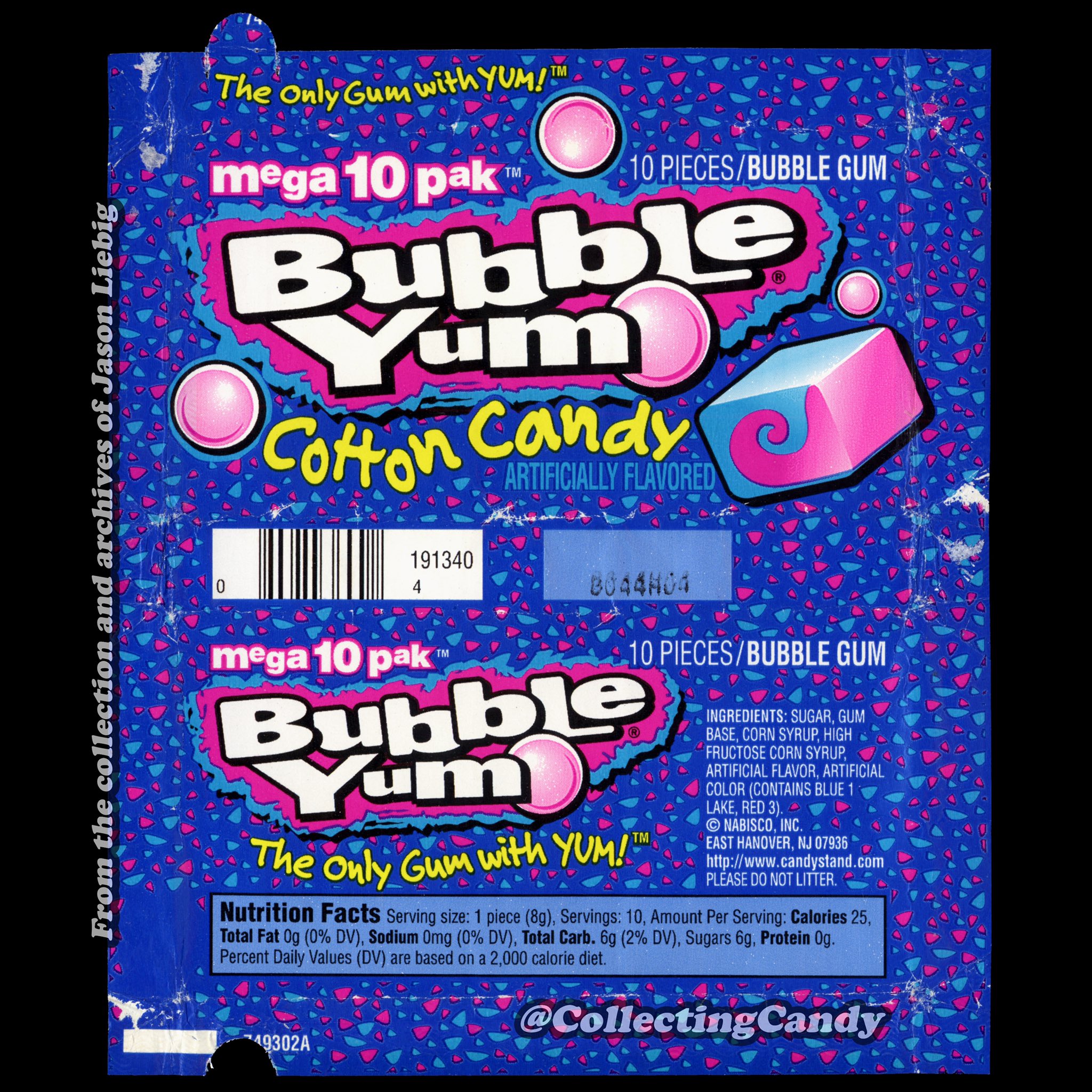 David Jaffe on X: "This is the greatest bubble gum flavor in the world. Bubble  Yum Cotton Candy is life and love. There\
