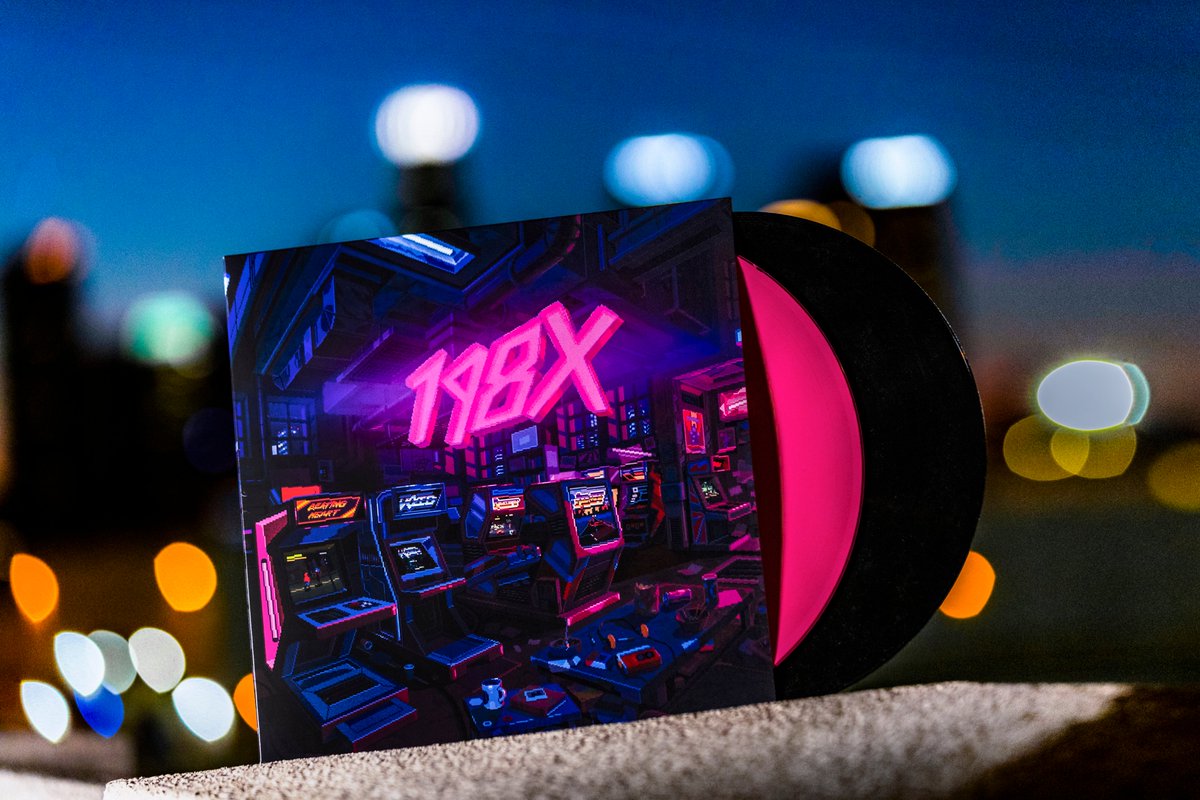 The Limited Edition 198X vinyl has made its way back from PAX and is now available on our online store. This robust and varied soundtrack is filled with rockin' guitar wails and screaming synths. 

Shipping immediately! 

🌆 Check it: bit.ly/8bit198x
