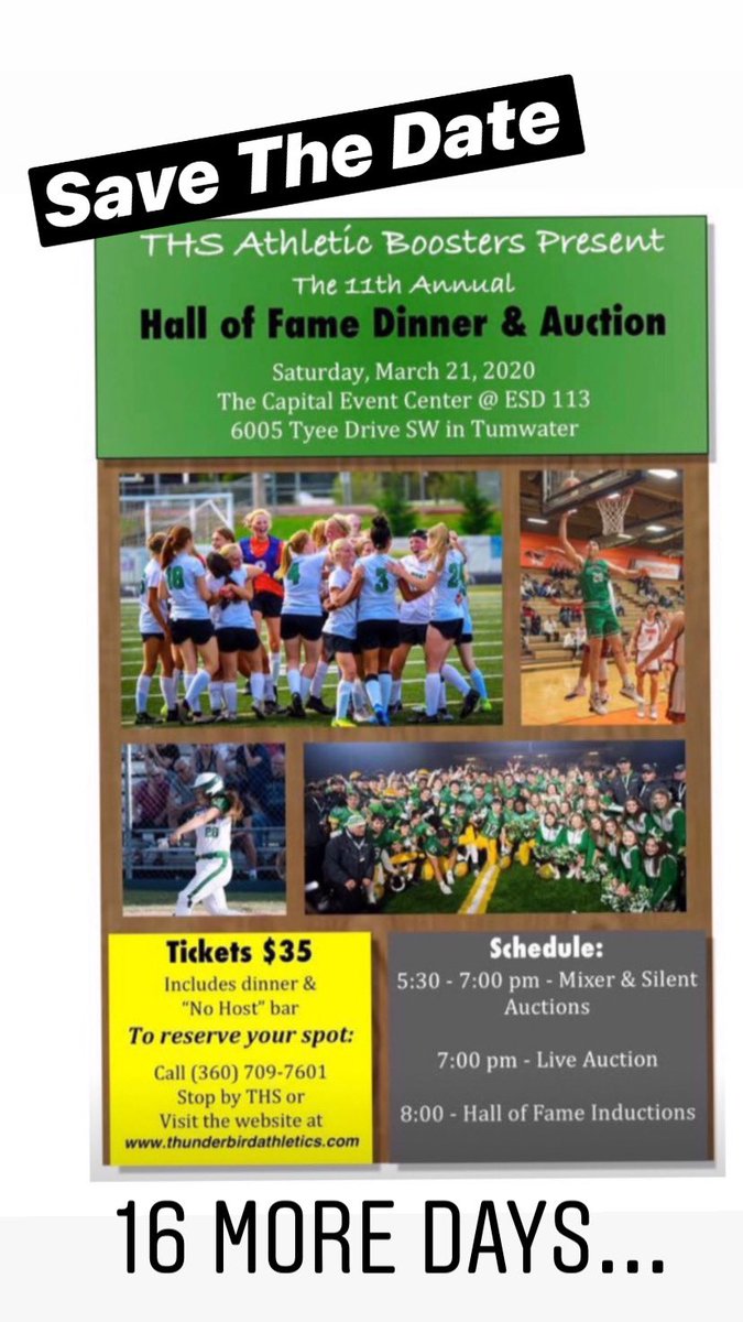Tumwater Soar Auction and Hall of Fame tweet media