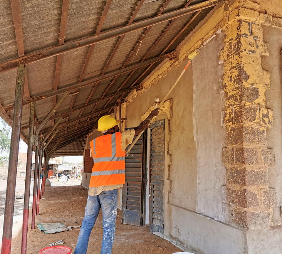 transports2019's tweet photo. Visite de chantier des gares ferroviaires de #Kati à #Kita.
Les travaux avancent normalement !
#Transports #Mali https://t.co/zQGTu7jiDf