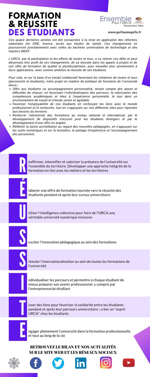 #EnsemblePourUrca avec <a href="/GuillaumeGelle/">Guillaume GELLE</a>
 #URCA