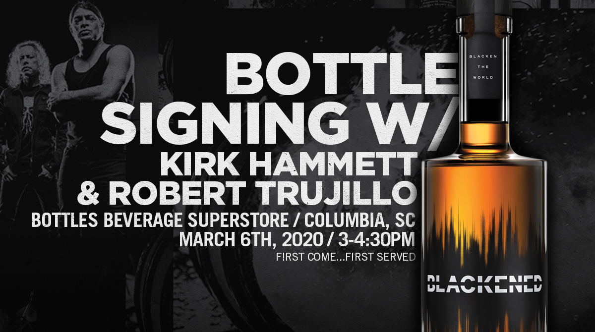 Metallica's tweet photo. Hey South Carolina! Meet up with @KirkHammett and @RobertTrujillo on Friday, March 6th in Columbia. https://t.co/hDZWVGGYV7