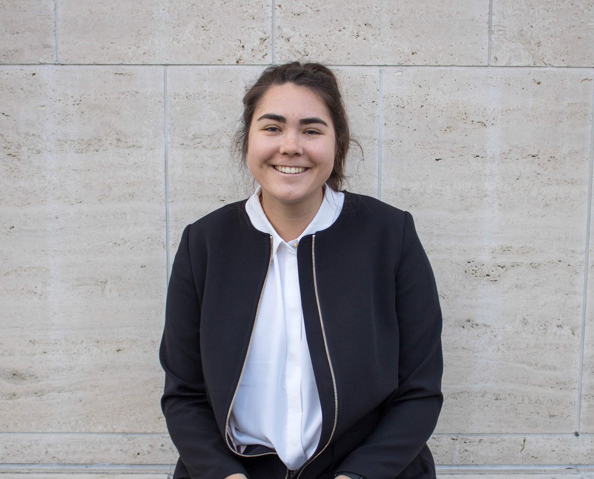 Meet Ryley Demaro! Ryley is a Senior ADPR and Sports Media Communications major from Waterloo. She is The Big Event’s graphic designer, and joined TBE to get involved in the Lincoln community. She says The Big Event demonstrates the importance of helping others and giving back!