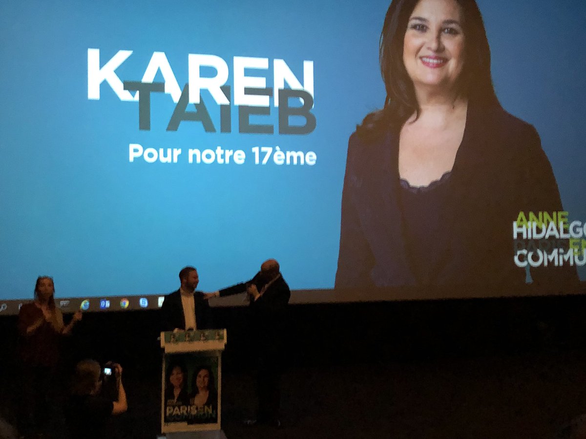 Heureux d’être à tes côtés, collister dans le 17eme cher @Karim_Ziady ! Un militant engagé avec une excellente connaissance de l’arrondissement ! En avant autour de @karen_taieb et @Anne_Hidalgo #Meeting17 @Guill_Melanie