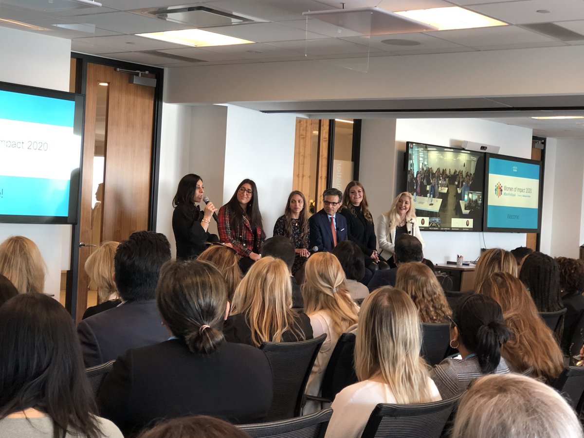 My daughter Sarah and I attending Women of Impact #eachforequal