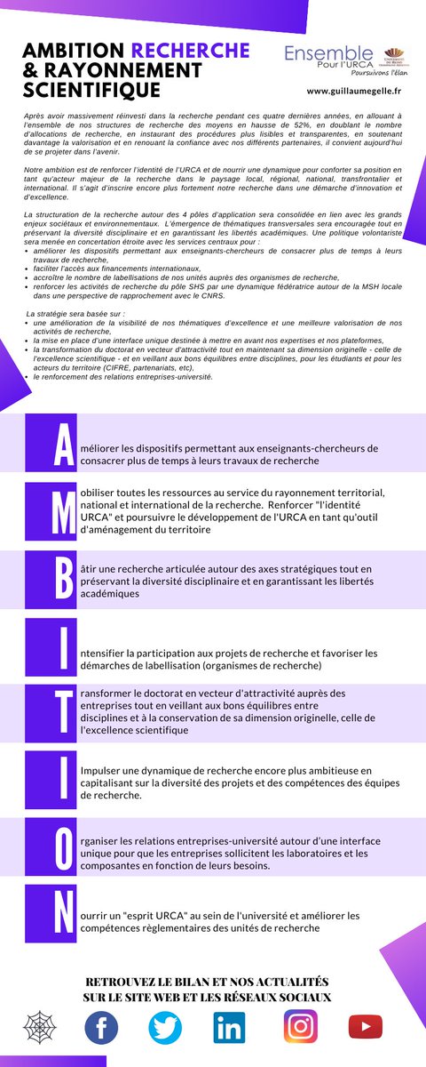 #EnsemblePourUrca avec <a href="/GuillaumeGelle/">Guillaume GELLE</a>
 #URCA