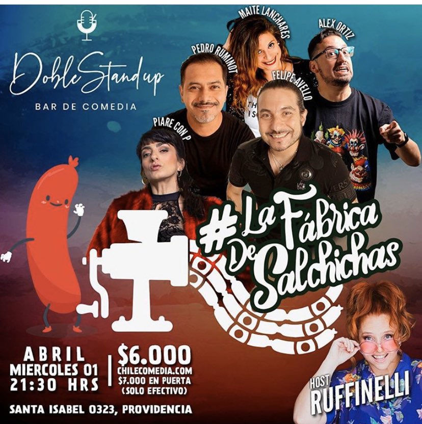 doblestandup's tweet photo. 50% vendido! Y recién hoy promocionamos! Búscanos por instagram para ver la cartelera! https://t.co/IELq1Qijgh