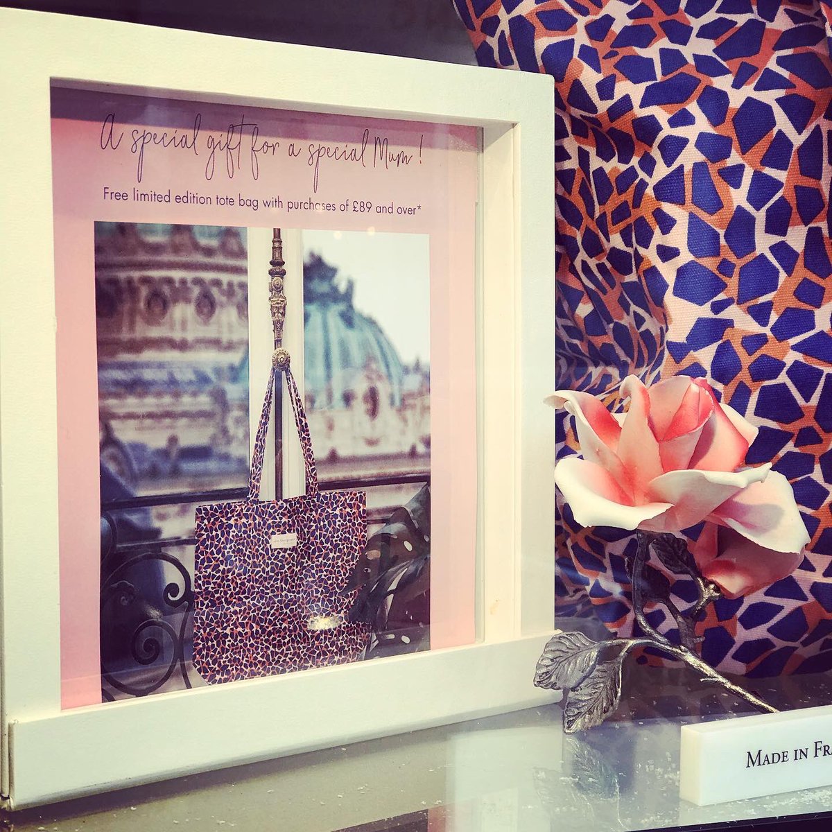 ☔️🐆🐾On this dreary Thursday...we are here to cheer you up and show off the FREE LIMITED EDITION TOTE BAGS* from @lesgeorgettes_byaltesse - especially for #MothersDay2020 - we think they are #totesamazing - get yours with every purchase of #lesgeorgettes 🐆🐾🌺🐆🐾#tring