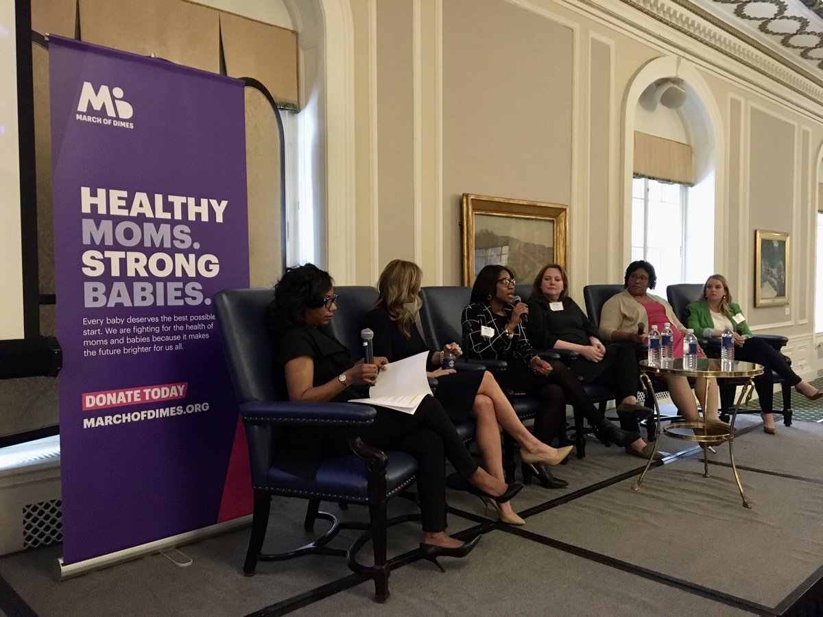 RybickiCM's tweet photo. Does #worklifebalance really exist for moms? How can #diversityandinclusion improve #workplaceculture ?Panelist @ErickajoyDaniels addresses these questions with others today at ⁦@MarchofDimes⁩ luncheon.⁦⁦@AdvocateAurora⁩ https://t.co/eLgpZuL2uf
