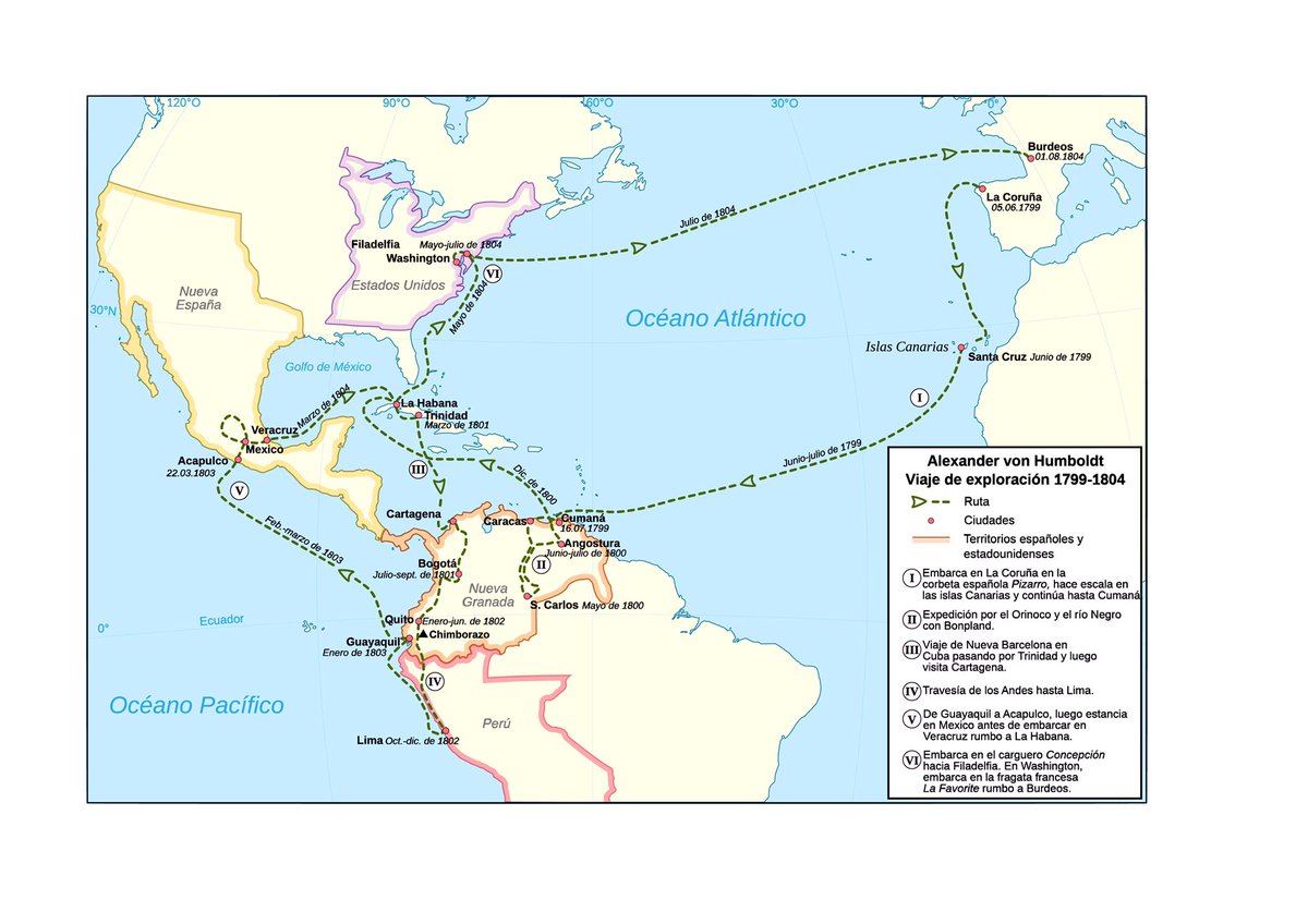 vHumboldtAlex's tweet photo. 😌Mi estimado @BonplandAimeJ no te preocupes por eso: Tras nuestra parada en Cuba, desembarcamos en Filadelfia para luego encontrarnos al presidente Jefferson en Washington. De ahí nos regresamos juntos a Francia y aunque parezca antipatriótico, ya decidí irme a vivir a... París. https://t.co/wMaJeWCS7M