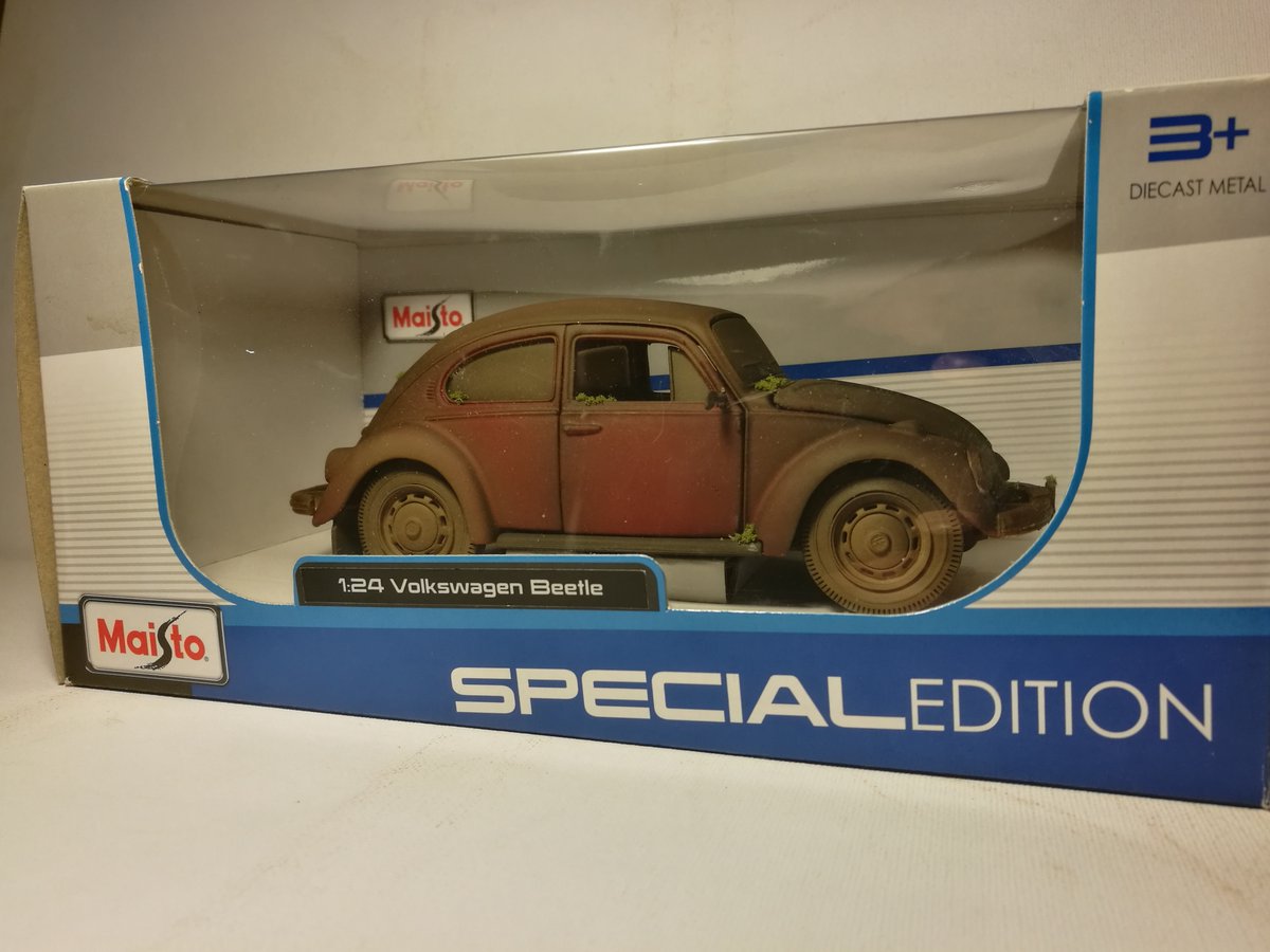 RustNDustUK's tweet photo. VW Beetle barn find now for sale on eBay: https://t.co/t15wRRtXpB
#VW #VWBeetle #BarnFind #Maisto #Diecast #Diorama #RustnDust https://t.co/vzeTdY4yvZ