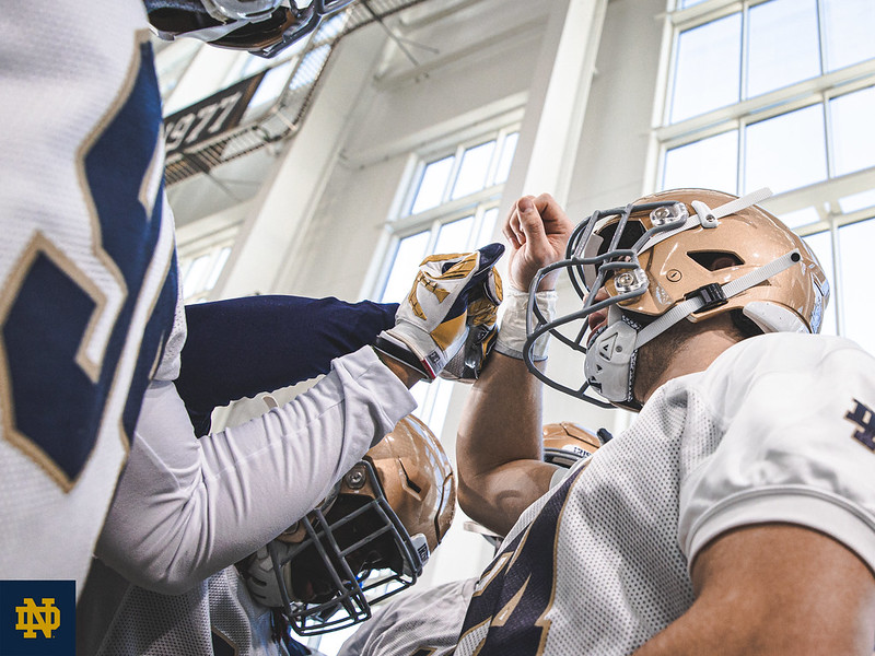 NDFootball's tweet image. Grit. 

Smart. 

Attitude. 

Laser Focus. 

Attention to Detail.

#GoIrish