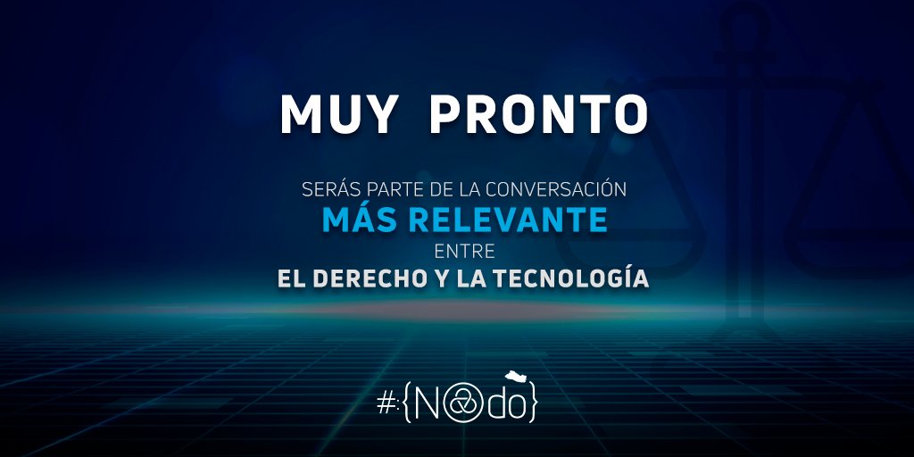 ¡Mantente pendiente! #nodo #muypronto