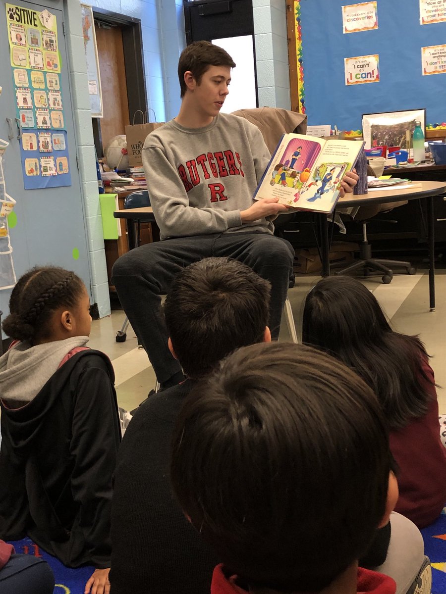 Loved having Jack as our Guest Reader today ❤️ #ReadAcrossAmerica #shinebrightedison ⁦<a href="/mlk_elementary/">MLK Elementary School</a>⁩