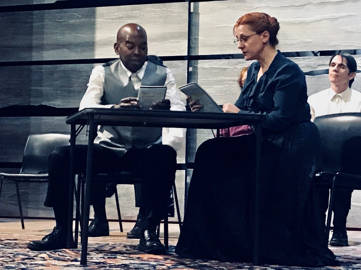 I am still floating on air after Monday night's amazing performance of "Susan B.." directed by LeeAnn Dowd at Peet's Theatre in Berkeley. Two hundred people came, and gave the actors a standing ovation.  Let me know if you'd like to bring a performance to your a theater near you!