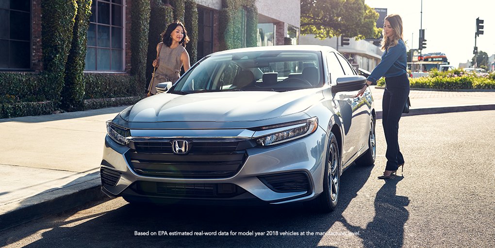 Honda's tweet photo. Honda ranks as the most fuel-efficient full-line automaker in America in a new report from the U.S. EPA. https://t.co/SKzgXqwJDb