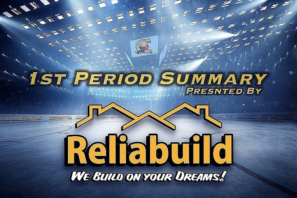 CwoodBluesJrA's tweet photo. #CwoodColts 1st Period Summary brought to you by @ReliabuildCa

Score:
#Spirit - 1
#Colts - 0

Shots:
#Spirit - 7
#Colts - 13

Spirit get an early one but we had the pressure on we will get right back at it in the 2nd frame!

#RunColtsRun | #Reliabuild https://t.co/cuypWB816z