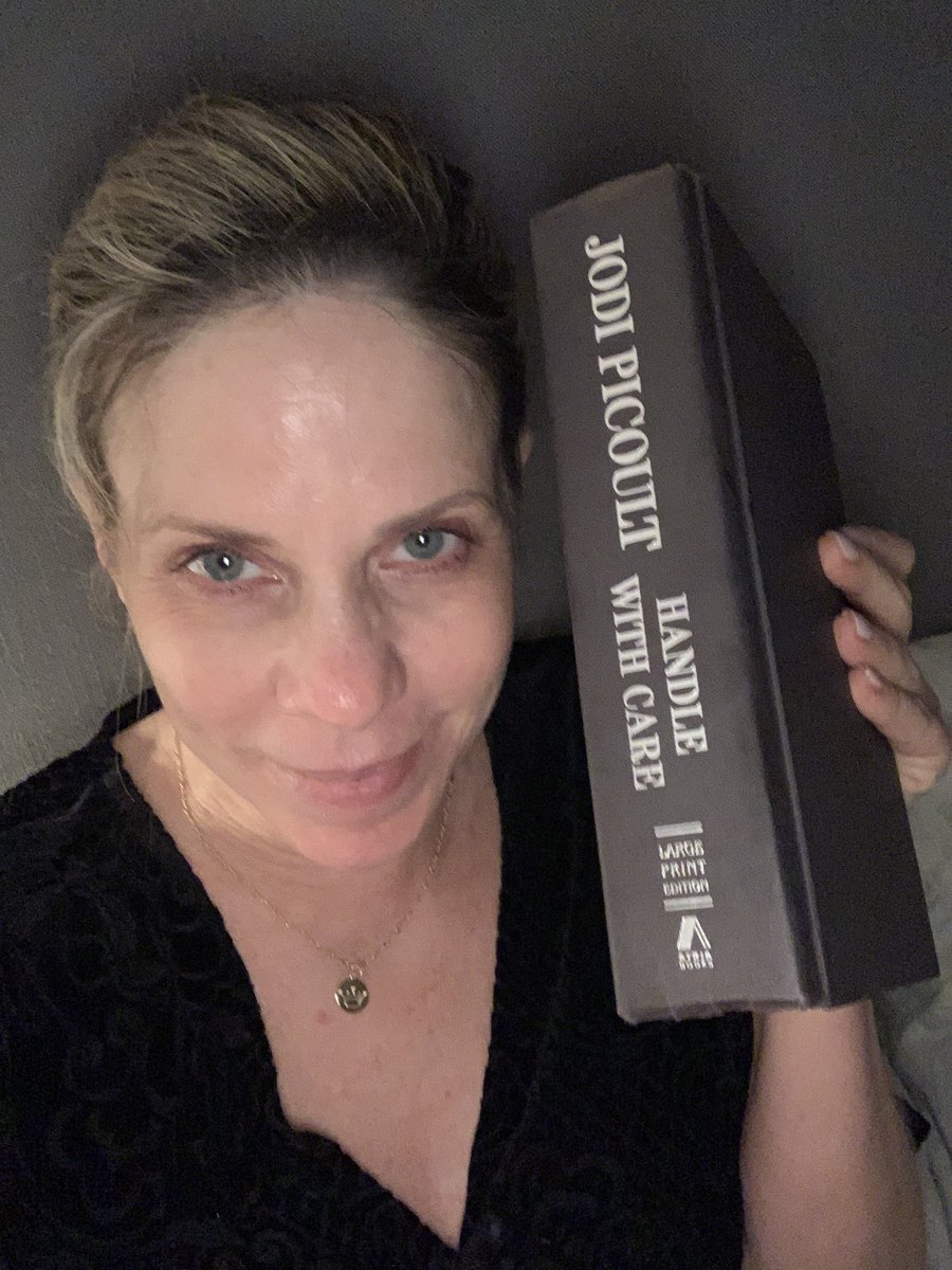 LauraReinhart's tweet photo. #MISraidersread   This time I mean it. I can’t read another Jodi Picoult book. She kills me every single time. Teardrops. https://t.co/5Q5jepe6Zz