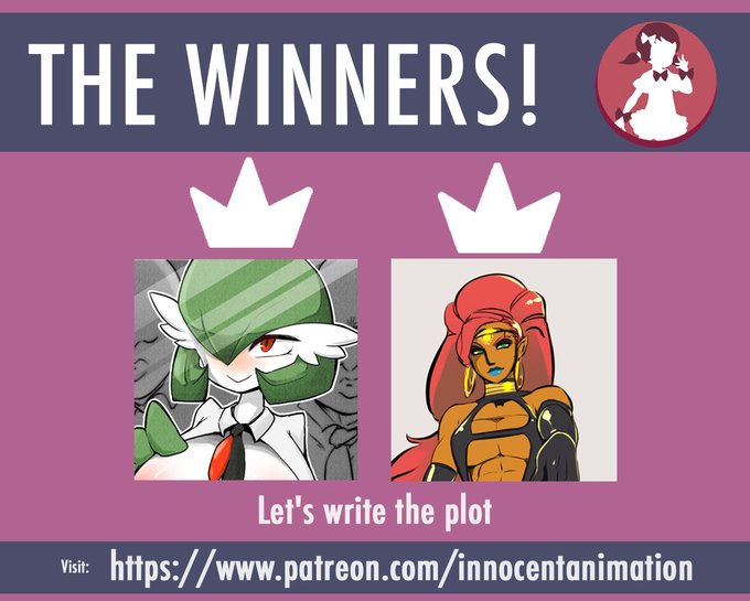 To participate in the plot go to the Patreon https://t.co/GwssRVWjIU  Voting results  For the first position: 2<a href="/tag/anime"class="tags"><span>#anime</span></a><a href="/tag/cosplay"class="tags"><span>#cosplay</span></a><a href="/tag/hallowen"class="tags"><span>#hallowen</span></a><a href="/tag/innocentanimation"class="tags"><span>#innocentanimation</span></a>