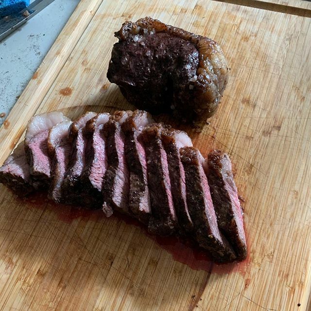 FirebrandBBQ's tweet photo. Steak goals 🙌 ⁠
Some very even slicing there mate ⁠
📷 @just_another_bbq_guy⁠
⁠
Pretty decent I reckon #wagyu rump on the flamingcoals  over firebrandbbq on therotisserie good option for a cheat meal# #bbq #bbqporn #bbqlife #strong #gains #foodie … https://t.co/H7ztPJNR83 https://t.co/0URo42esXT