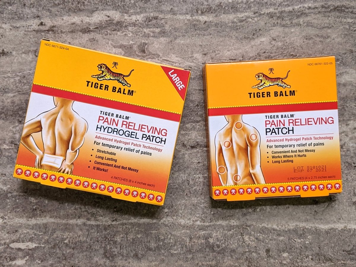 Tiger_Balm_US's tweet photo. Stretchable to nearly 3x the size of our regular patches, Tiger Balm Large Patches are ideal for targeting lower back pain. 👌

#BackPain #PainRelief https://t.co/xXk3RX9zi9