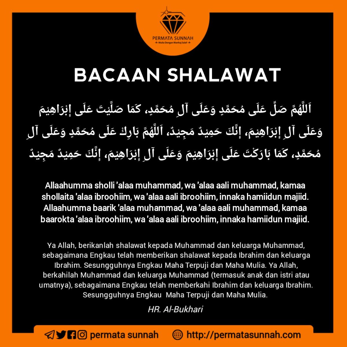 Permata Sunnah Auf Twitter Doa Dan Dzikir Bacaan Shalawat Klik Https T Co Vymiot00bf Shalawat Sunnah Islam Tauhid