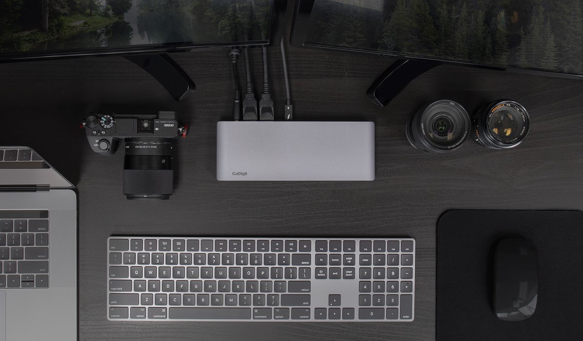 CalDigit's tweet photo. Looking for that clean, minimalist look, but need more ports? The USB-C Pro Dock has got you covered.
#CalDigit #Thunderbolt3 #TB3 #USB #USBCProDock #prodock #coders #coding #programming #postproduction https://t.co/826P2LUZtp