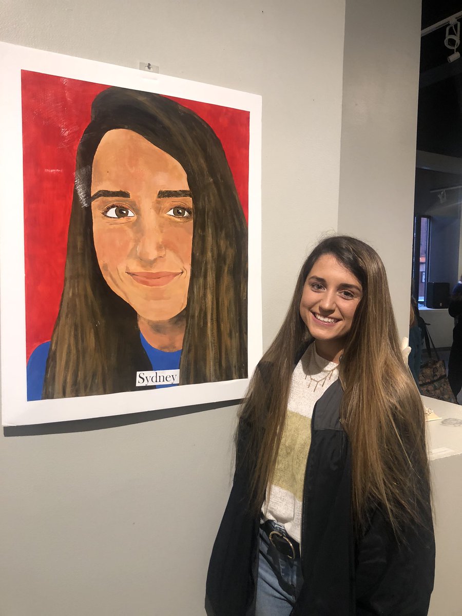 gwatavincent's tweet photo. Congratulations to Dahlia Bell and Anna Newton for receiving first place in sculpture and Painting and to Zayda Sumner and Sydney Billman for placing 3rd in the Teacher’s Choice art show. https://t.co/6l279ry69W