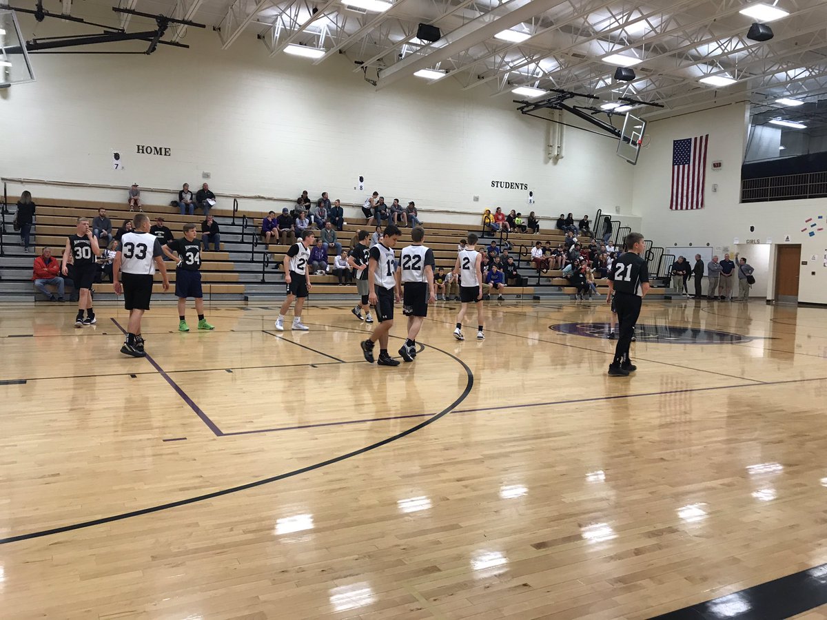 NW1Rschool's tweet photo. Northwest vs. Northwest. Vikings win! Great job tonight 7th and 8th grade boys! Good season for both teams! 🏀🏀@NW1Rschool @NWCedarHollow @StLibory https://t.co/1LbwF5q1PJ