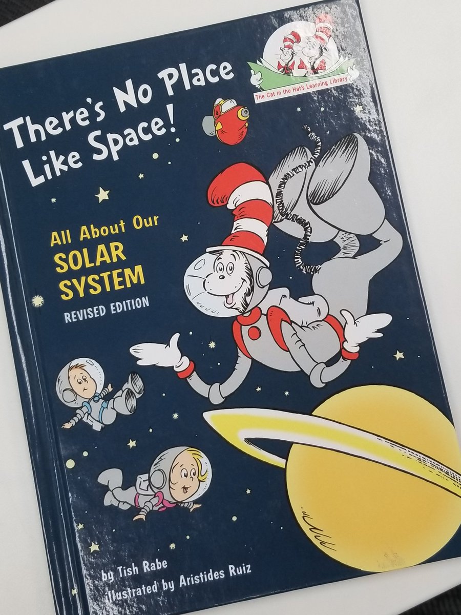 KVukSTEM's tweet photo. We have been enjoying Dr. Seuss and the Solar System this week with solar system hats, messy moon phases, and learning all about craters on the moon!  #seeusSOAR #happybirthdayseuss @CarrolltonES https://t.co/N2BrRG88Gk