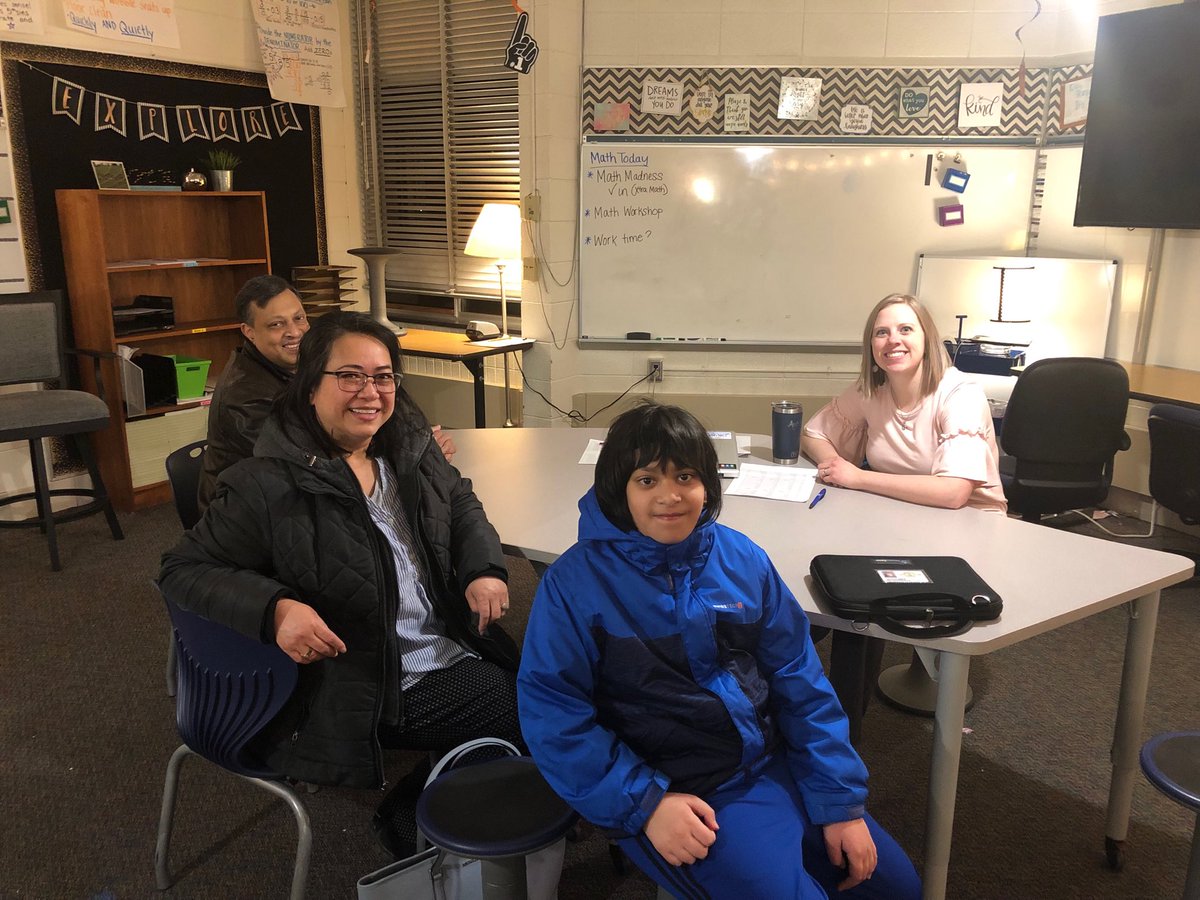 andrewvollmuth's tweet photo. A long but productive day @NHKnights as we held Collaborative Conferences w our supportive families. Lots of #nhislearning to celebrate! @District271 @NhknightsP https://t.co/yhbXVXXUrC