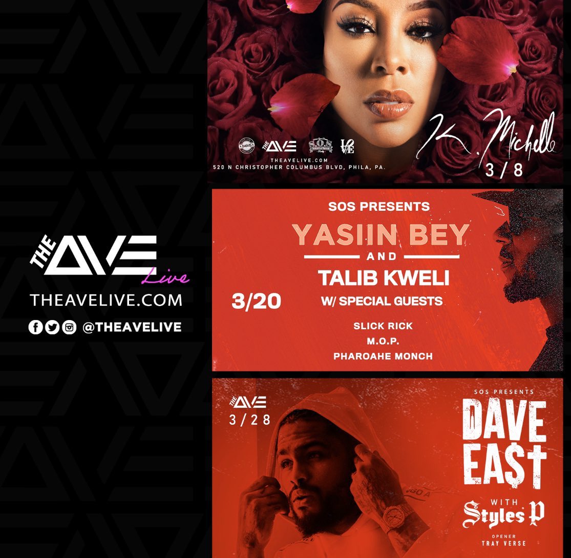 Matt Sawyer (@mattsawyer21) on Twitter photo 3 shows in Philly coming up this month including one THIS Sunday!!! Go to TheAveLive.com to buy your tix now! These are selling fast! <a href="/__lovemylife__/">Love My Life.</a> #KMichelle <a href="/kmichelle/">K. Michelle</a> #hiphop #RnB #Philly #Concerts 3 shows in Philly coming up this month including one THIS Sunday!!! Go to TheAveLive.com to buy your tix now! These are selling fast! <a href="/__lovemylife__/">Love My Life.</a> #KMichelle <a href="/kmichelle/">K. Michelle</a> #hiphop #RnB #Philly #Concerts