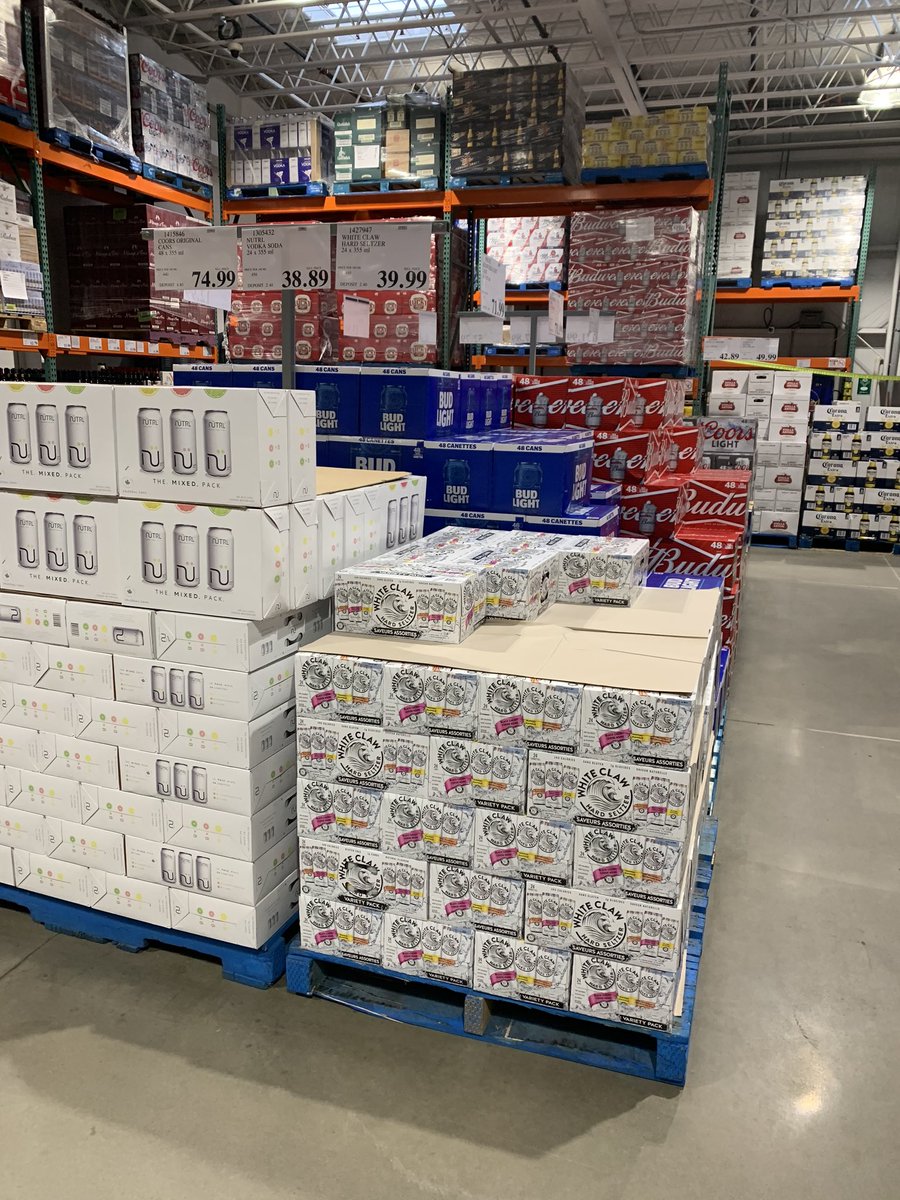 Wardo On Twitter Costco Insider Tip 24 White Claws For 40 At The West End Costco Yeg