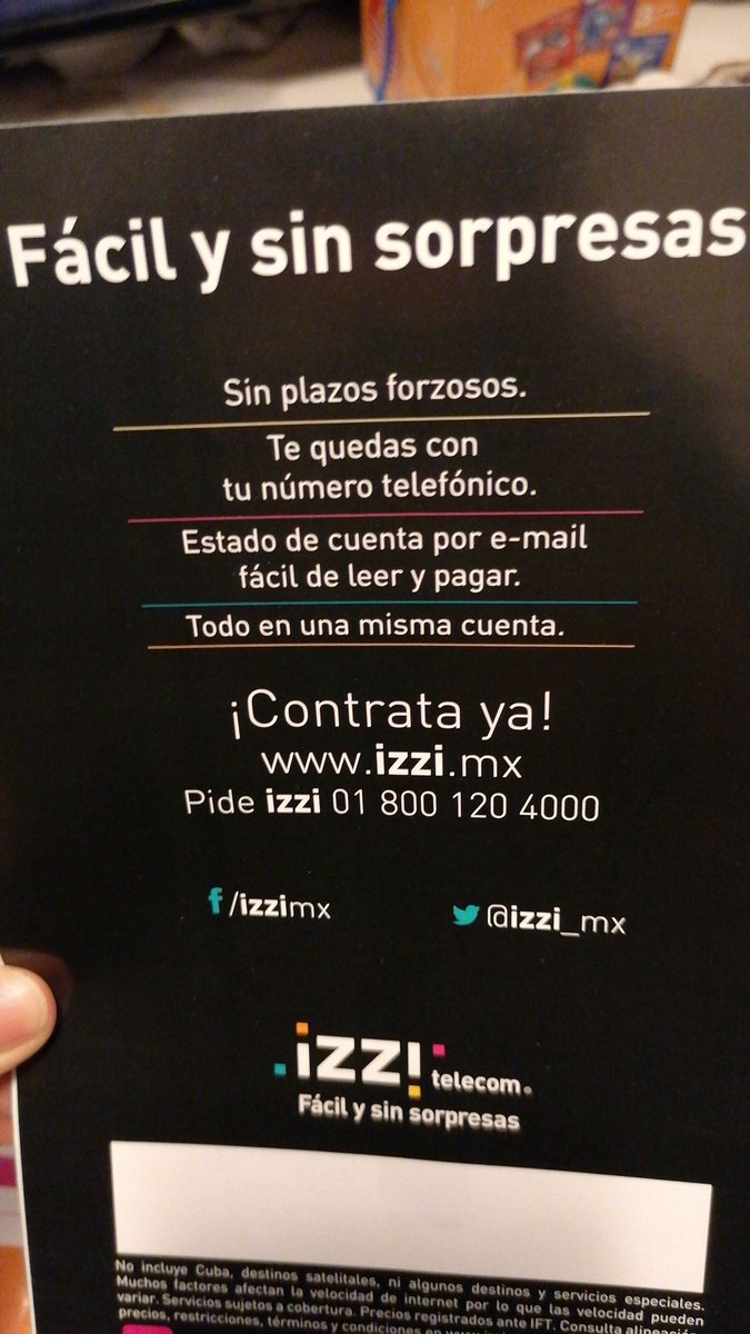 StefPonce11's tweet photo. @Profeco toda la publicidad de @izzi_mx dice fácil y sin sorpresas y sin plazos forzosos, como meto mi queja para cancelar el servicio https://t.co/PDLS8QWDUM