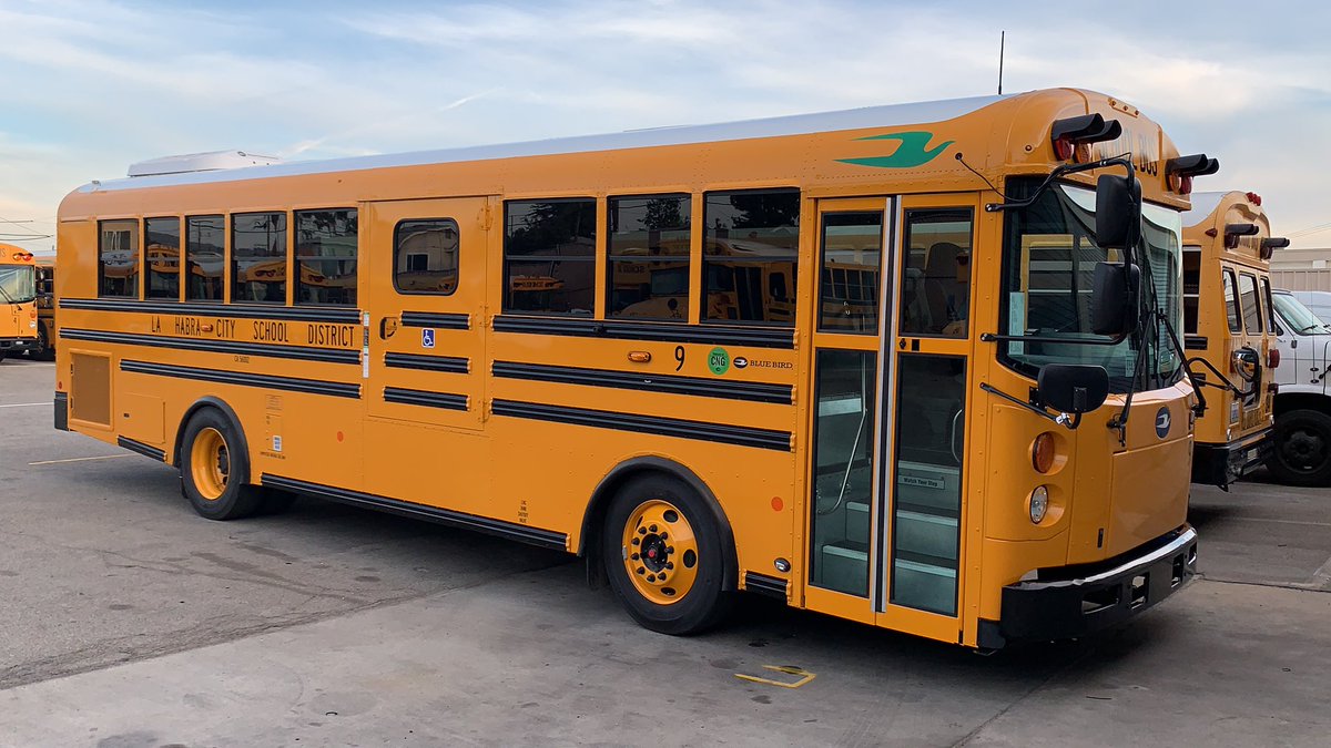 Our NEW School Bus w/ Wheel Chair Lift has finally arrived! Say Hello to Bus #9 out on the streets of La Habra if you see it pass by... #LHCSDCommits #1Team1Vision