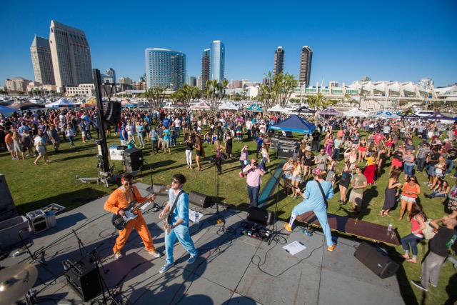 visitsandiego's tweet photo. Beer, music, and the San Diego Bay make for the best day ever. Sip your way through the  #bestcoastbeerfest, March 21, 2020 at the Embarcadero Marina Park North. #bcbf  🍻  https://t.co/nTLLECQhFn https://t.co/Ojjv30DKkc